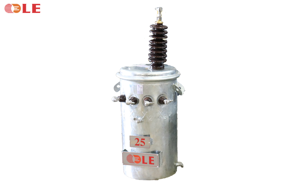 MÁY BIẾN ÁP 1 PHA  25KVA MẠ KẼM